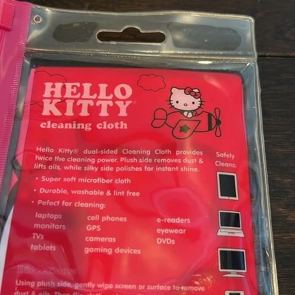 Hello Kitty Cleaning Cloth NIP - Picture 5 of 6